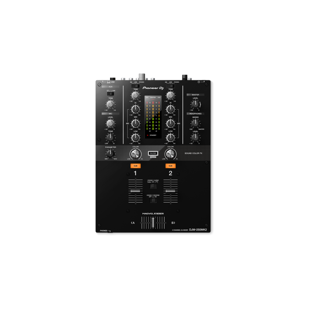 Pioneer DJ DJM-250MK2 2-channel DJ Mixer