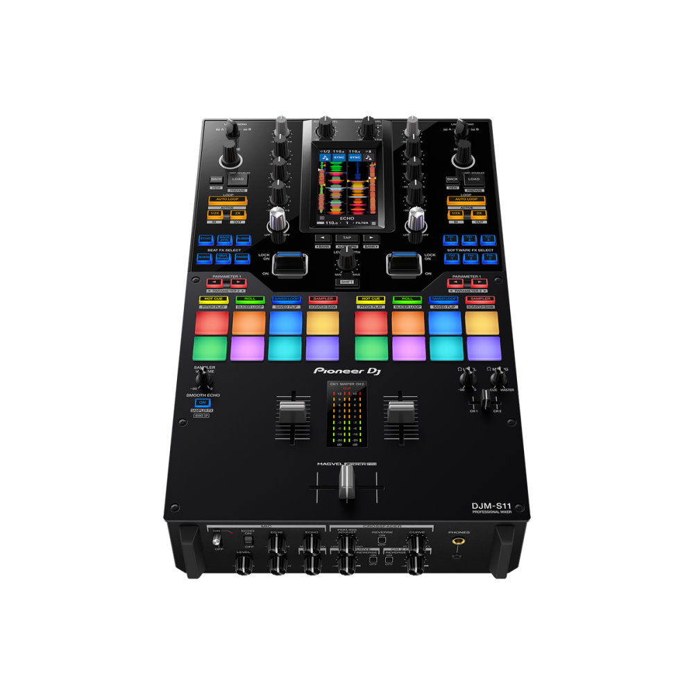 Pioneer DJ DJM-S11 2-channel Mixer for Serato DJ