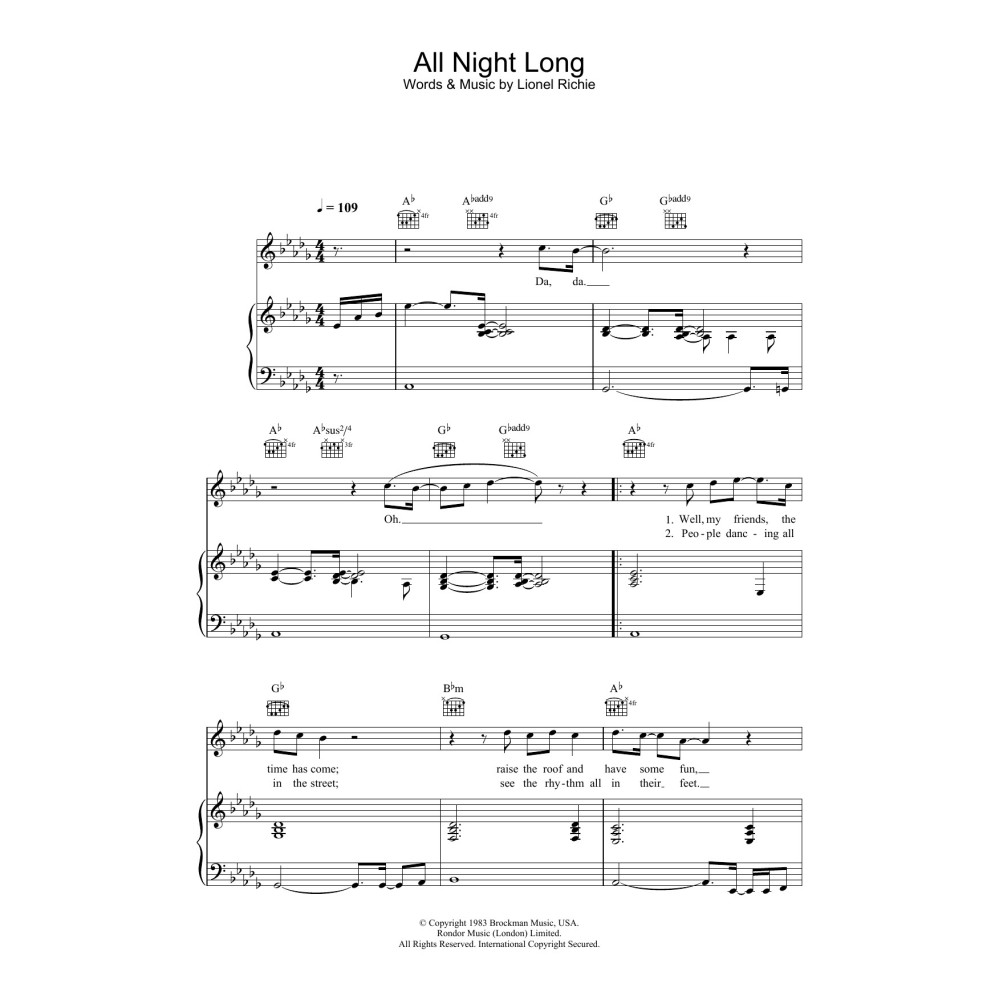 All Night Long (All Night)