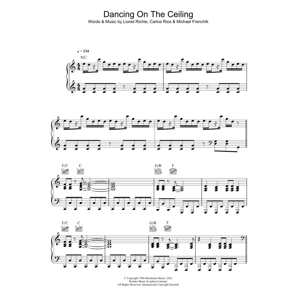 Dancing On The Ceiling