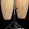 Latin Percussion City Series Conga Set with Stand - 10/11 inch Natural Gloss