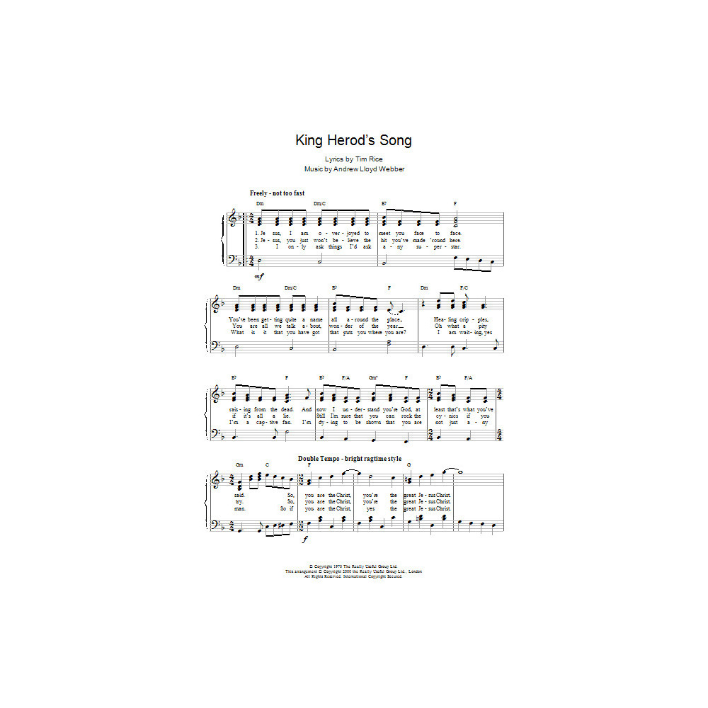 King Herod's Song