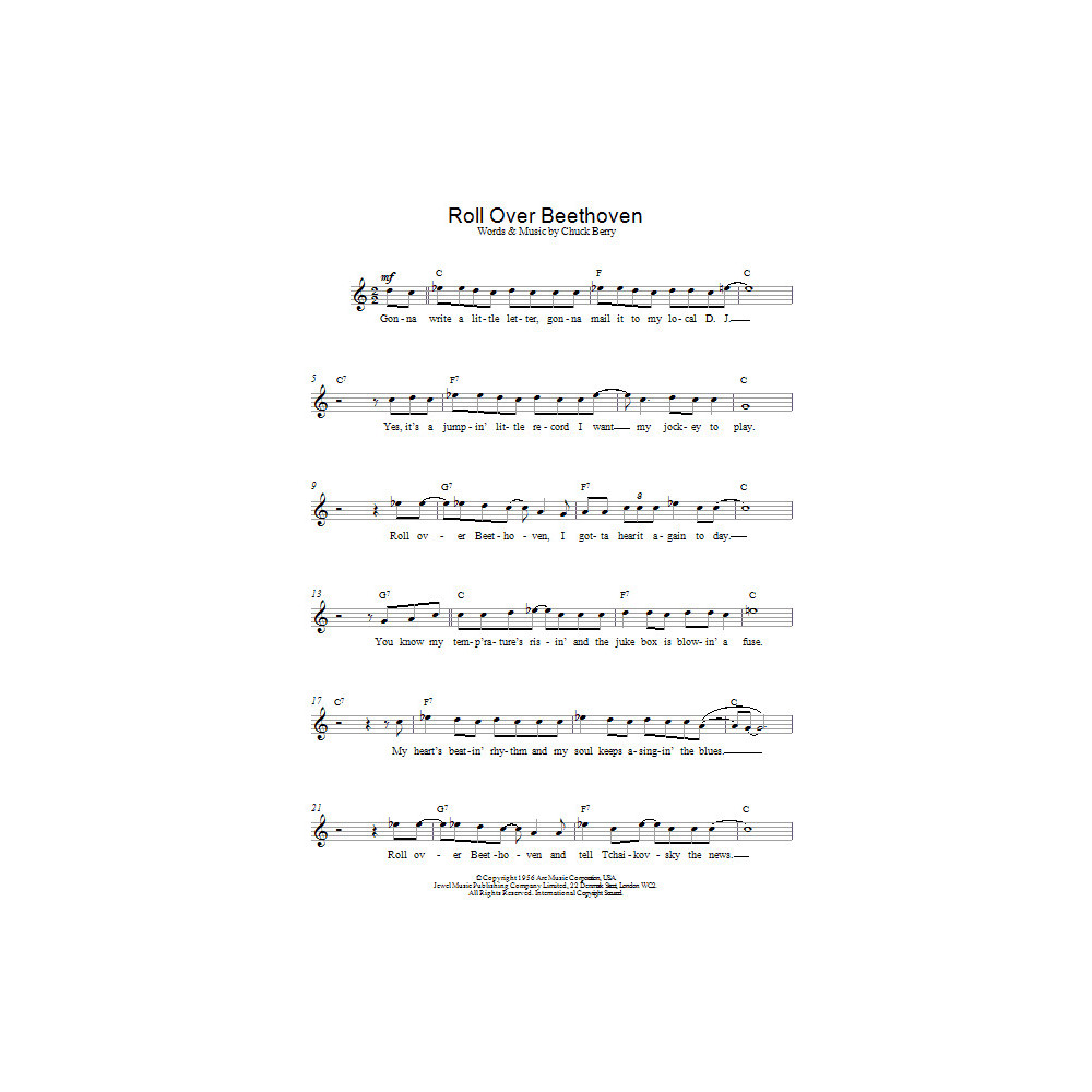 Roll Over Beethoven