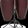 Latin Percussion Aspire Wood Conga Set - 10/11 inch Dark Wood