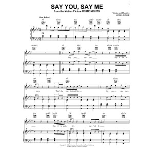 Say You, Say Me