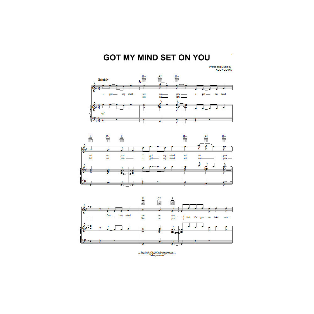 Got My Mind Set On You