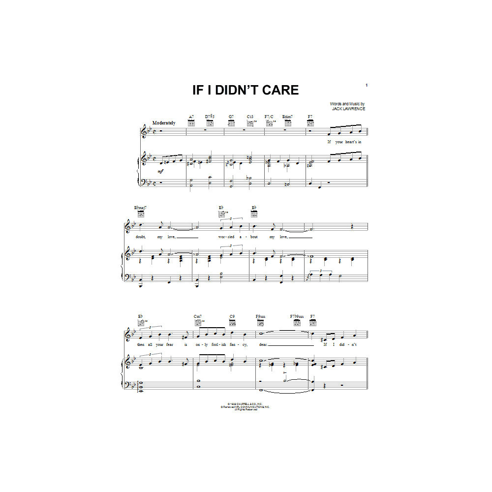If I Didn't Care