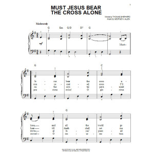 Muss Jesus Das Kreuz Allein Tragen