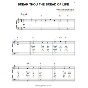 Break Thou The Bread Of Life