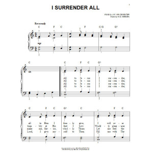 I Surrender All
