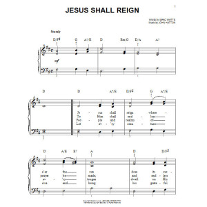 Jesus Shall Reign (Where'er The Sun)