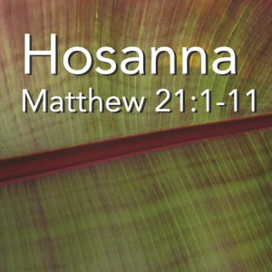 Hosianna, laut Hosianna