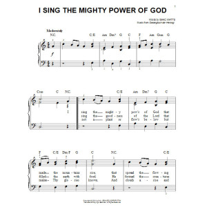 I Sing The Mighty Power Of God