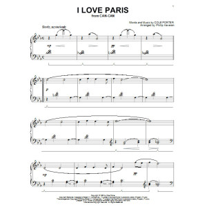Ich liebe Paris (arr. Phillip Keveren)