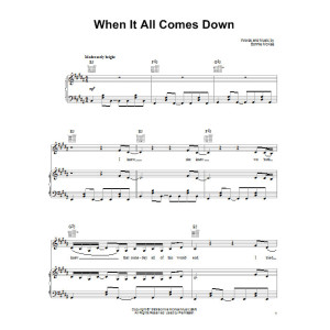 When It All Comes Down