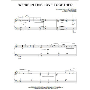 We're In This Love Together (arr. Phillip Keveren)