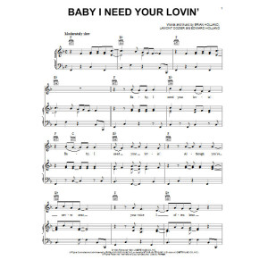 Baby I Need Your Lovin'