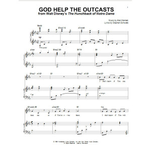 God Help The Outcasts (from The Hunchback Of Notre Dame)
