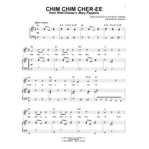 Chim Chim Cher-ee (from Mary Poppins)
