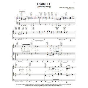 Doin' It (All For My Baby)