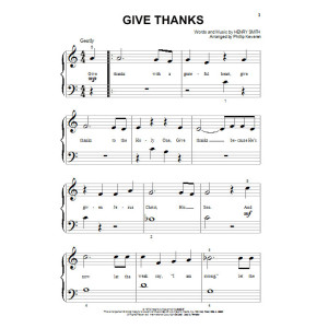Give Thanks (arr. Phillip Keveren)
