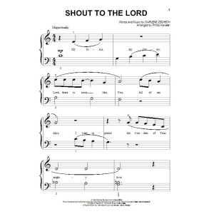 Shout To The Lord (arr. Phillip Keveren)