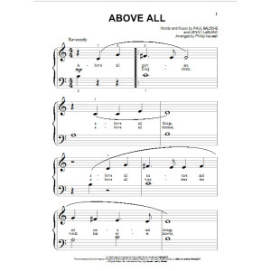 Above All (arr. Phillip Keveren)
