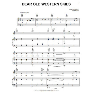 Dear Old Western Skies