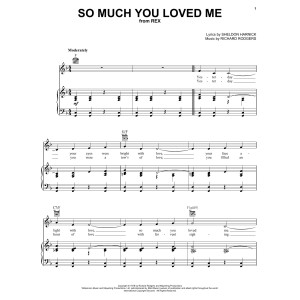 So Much You Loved Me