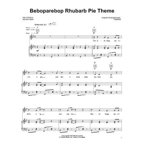 Beboparebop Rhubarb Pie Theme