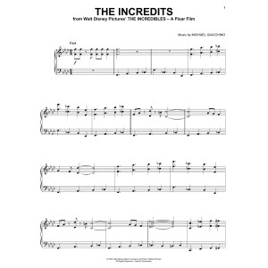 The Incredits (from The Incredibles)