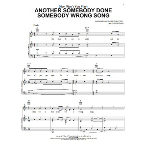 (Hey, Won't You Play) Another Somebody Done Somebody Wrong Song
