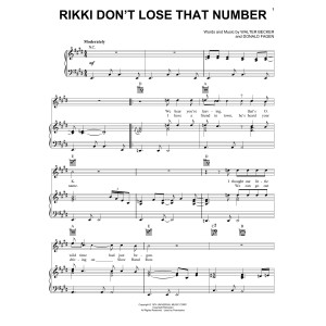 Rikki Don't Lose That Number