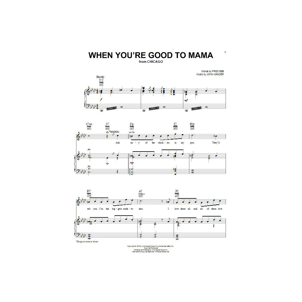When You're Good To Mama