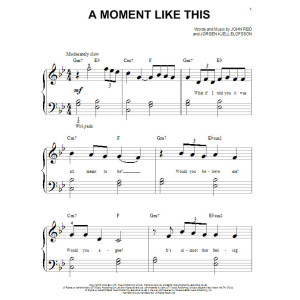 A Moment Like This