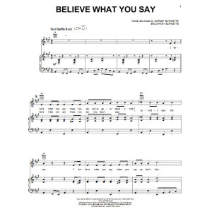 Believe What You Say