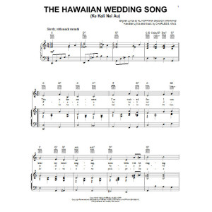 The Hawaiian Wedding Song (Ke Kali Nei Au)
