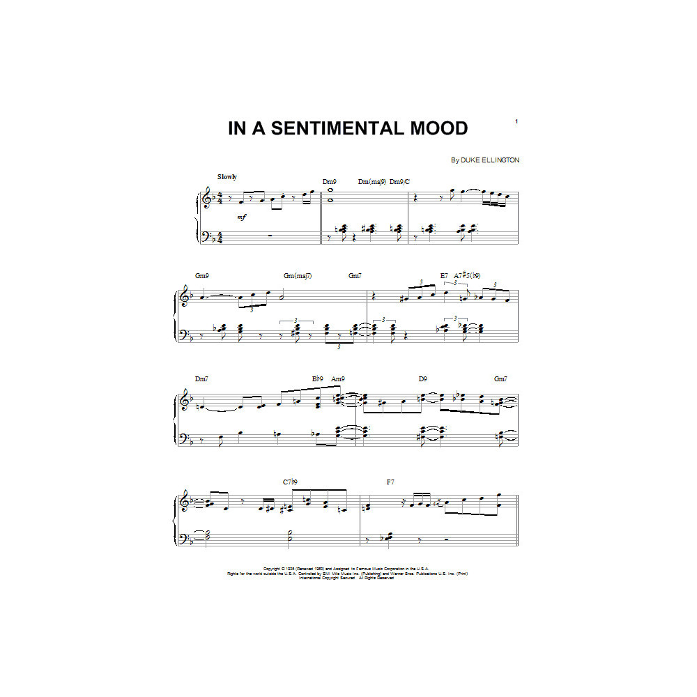 In A Sentimental Mood