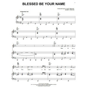Blessed Be Your Name