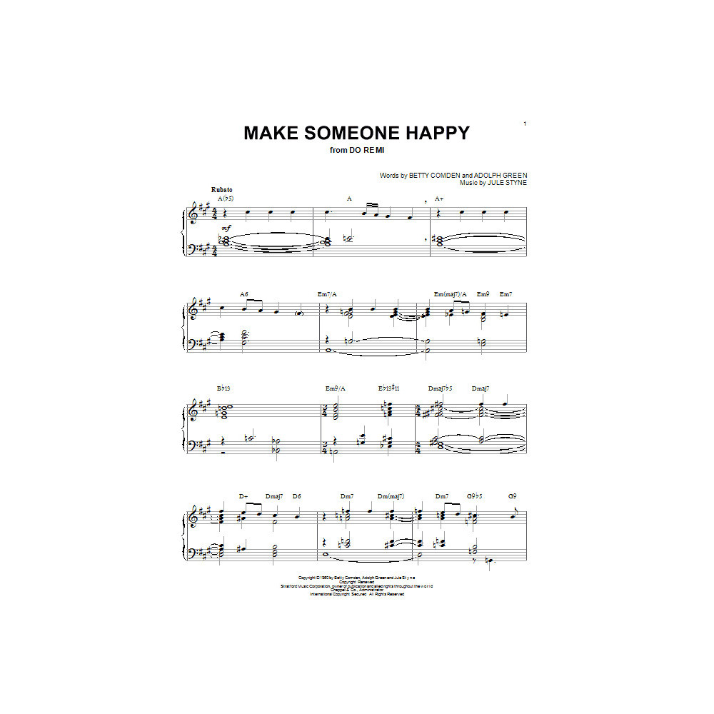 Make Someone Happy (from Do Re Mi)