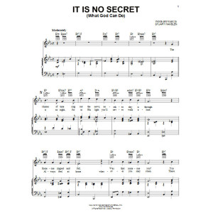 It Is No Secret (What God Can Do)