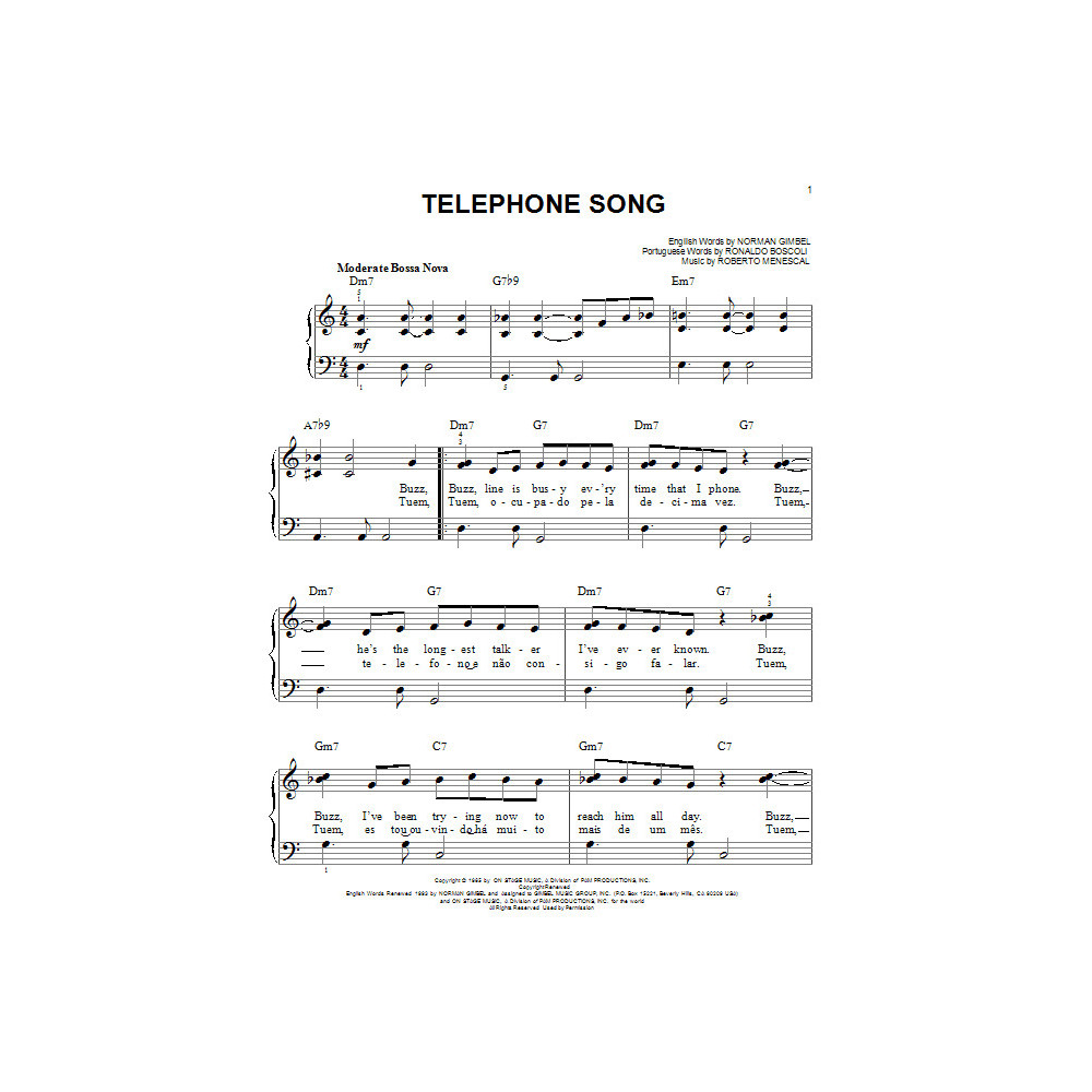 Telephone Song (feat. Astrud Gilberto)