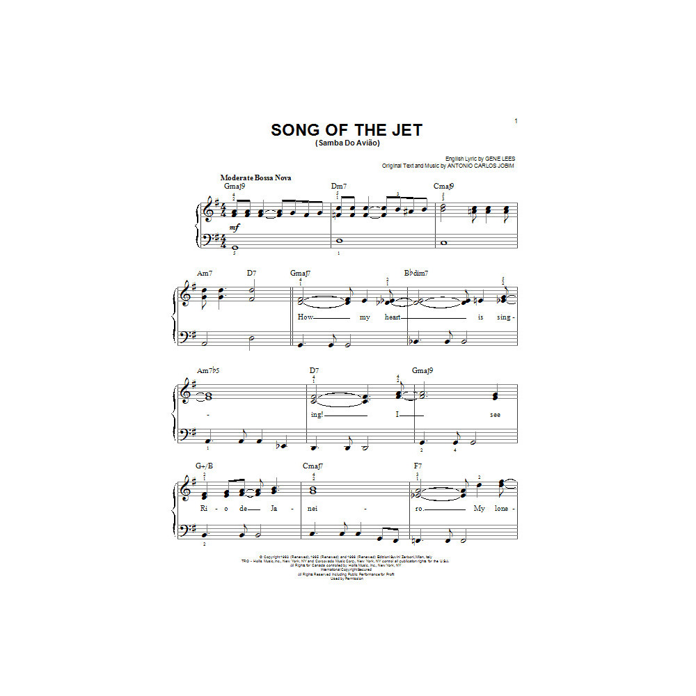 Song Of The Jet (Samba do Aviao)