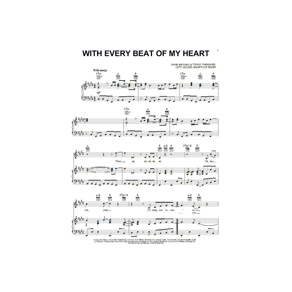 With Every Beat Of My Heart