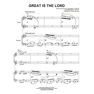 Great Is The Lord (arr. Phillip Keveren)