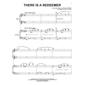 There Is A Redeemer (arr. Phillip Keveren)