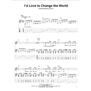 I'd Love To Change The World