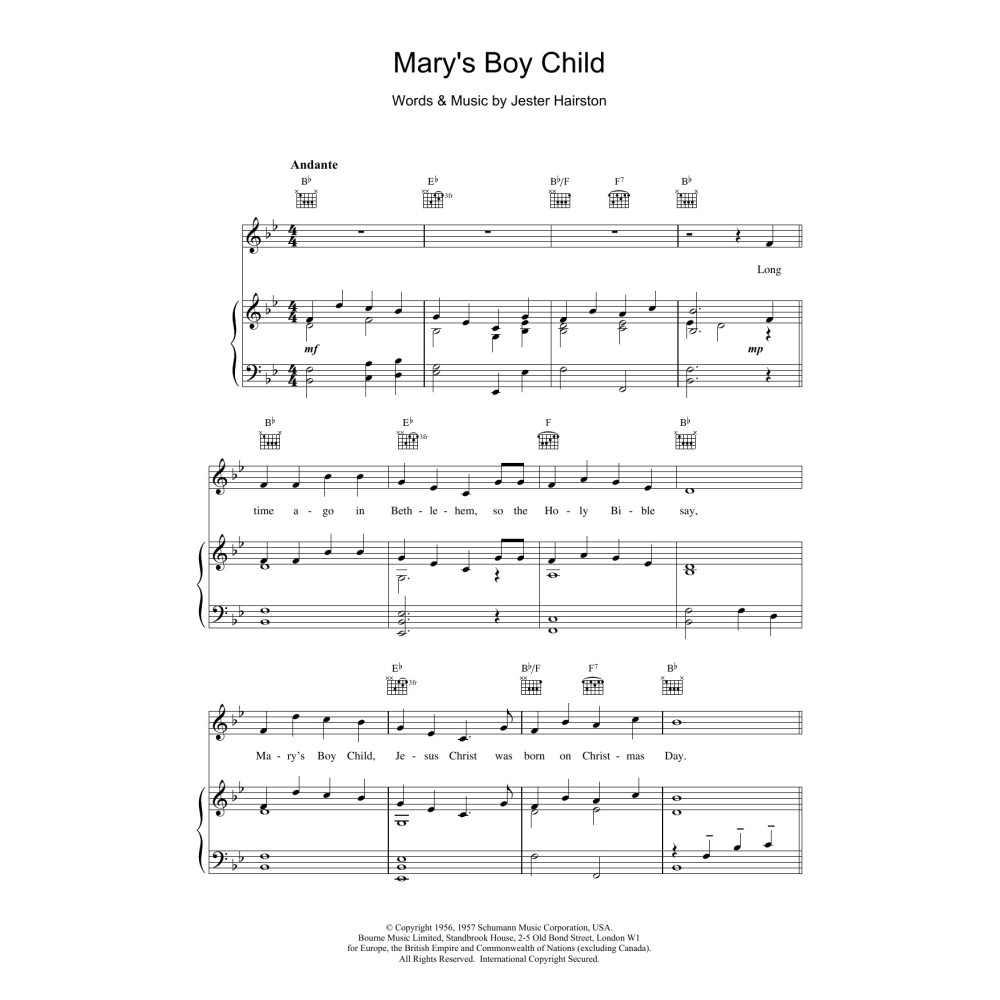 Mary's Boy Child