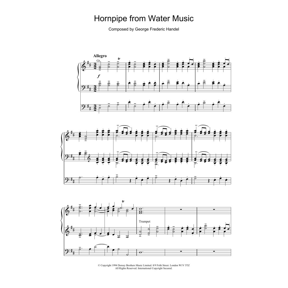 Hornpipe (from The Water Music Suite)