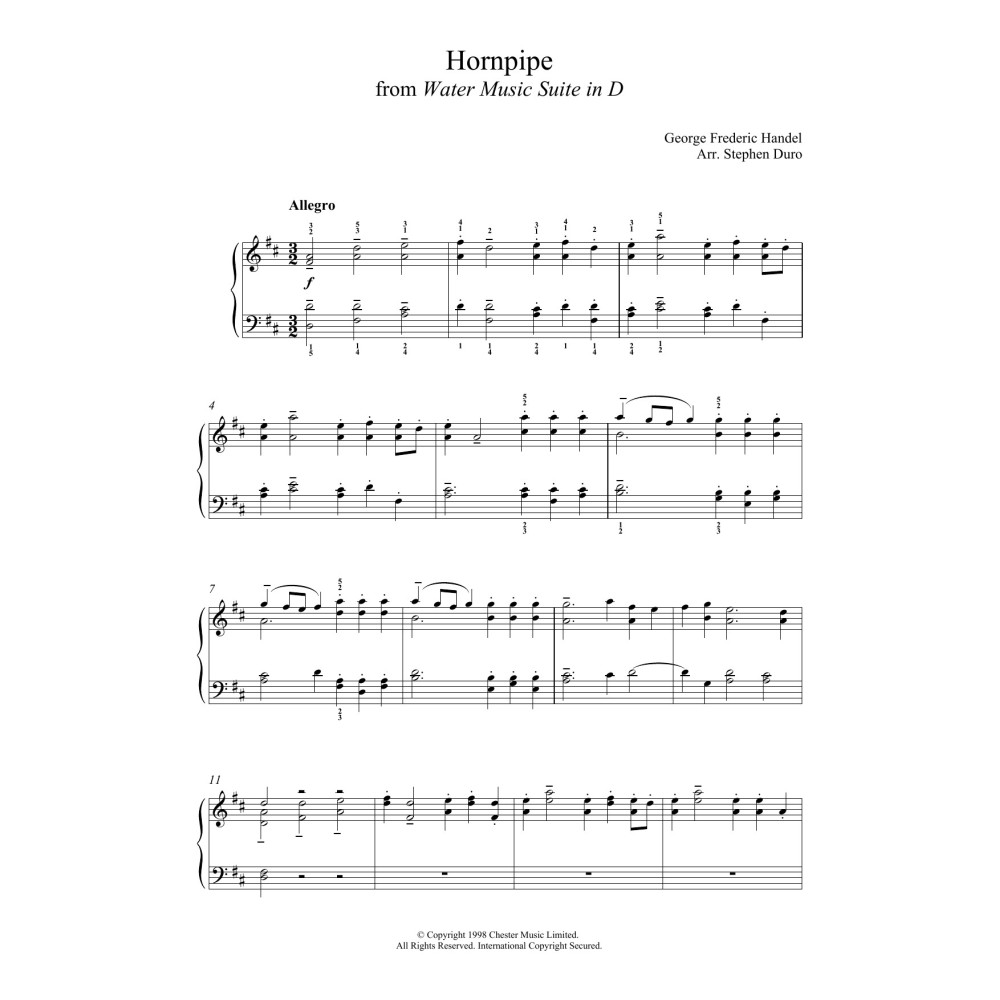 Hornpipe (from The Water Music Suite)